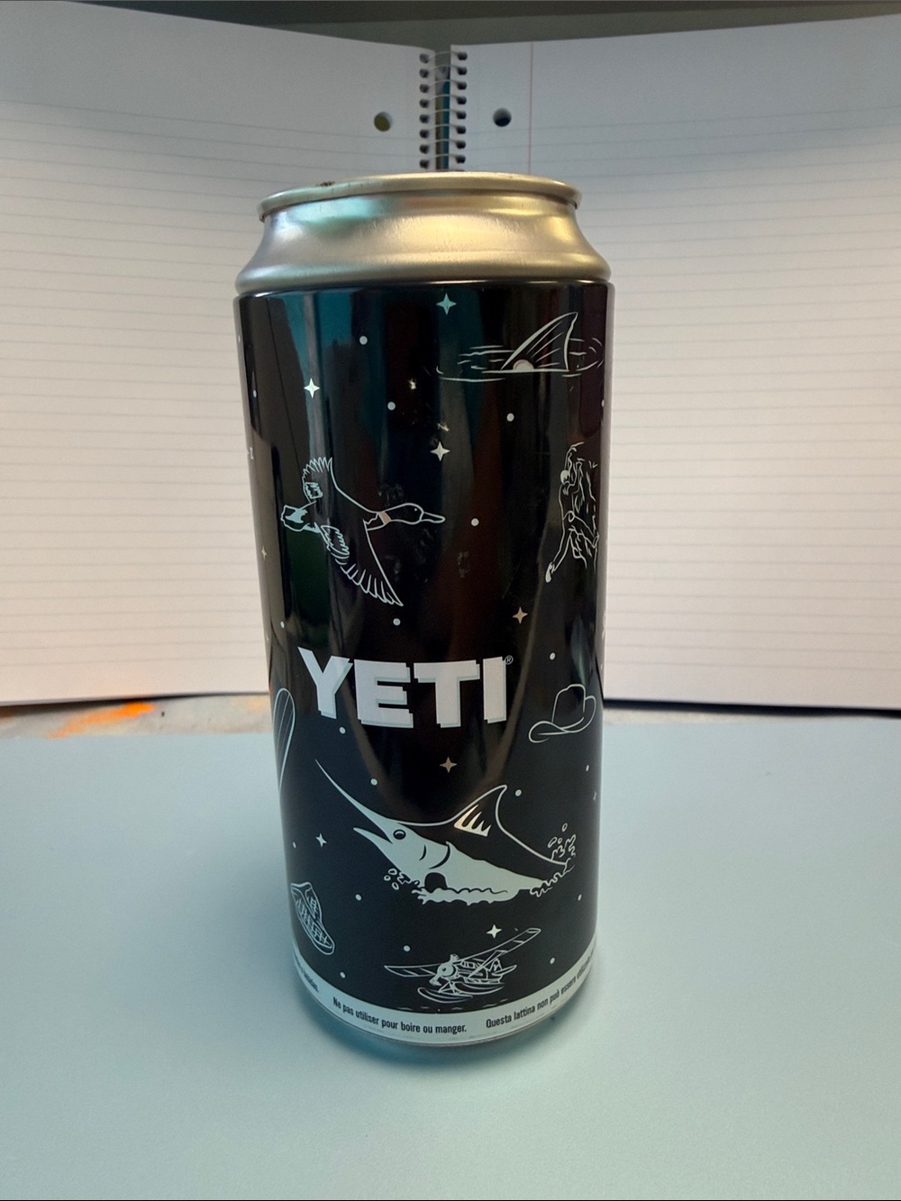 YETI Pop Top Stash Can Outdoor Hunting Fishing Collectible